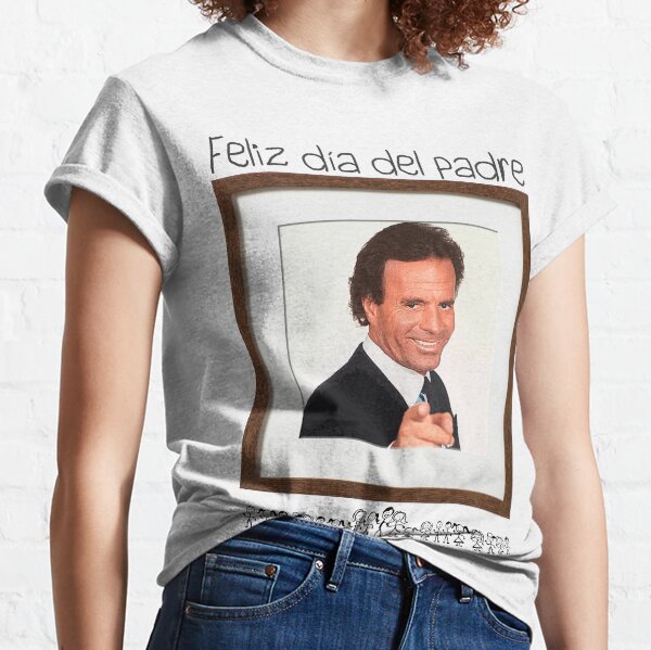 Feliz día del padre (para fondos claros) Camiseta clásica