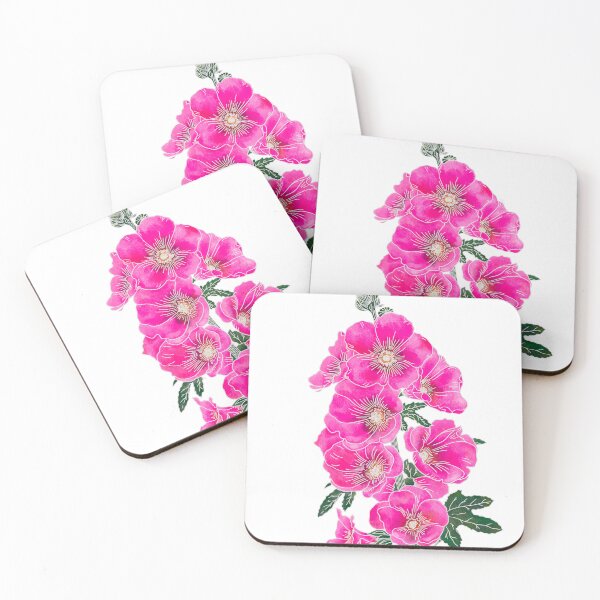 Item preview, Hollyhock designed and sold by pocketsofnature.