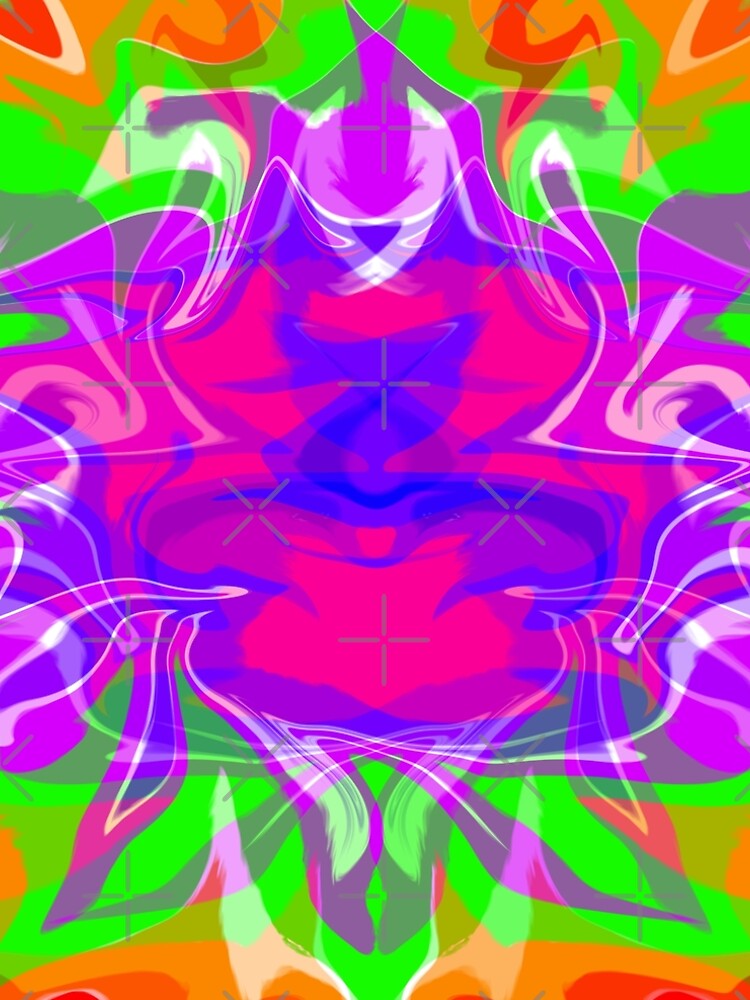 Thumbnail 5 of 5, A-Line Dress, Colorful Exploding designed and sold by M3PicsStudio.