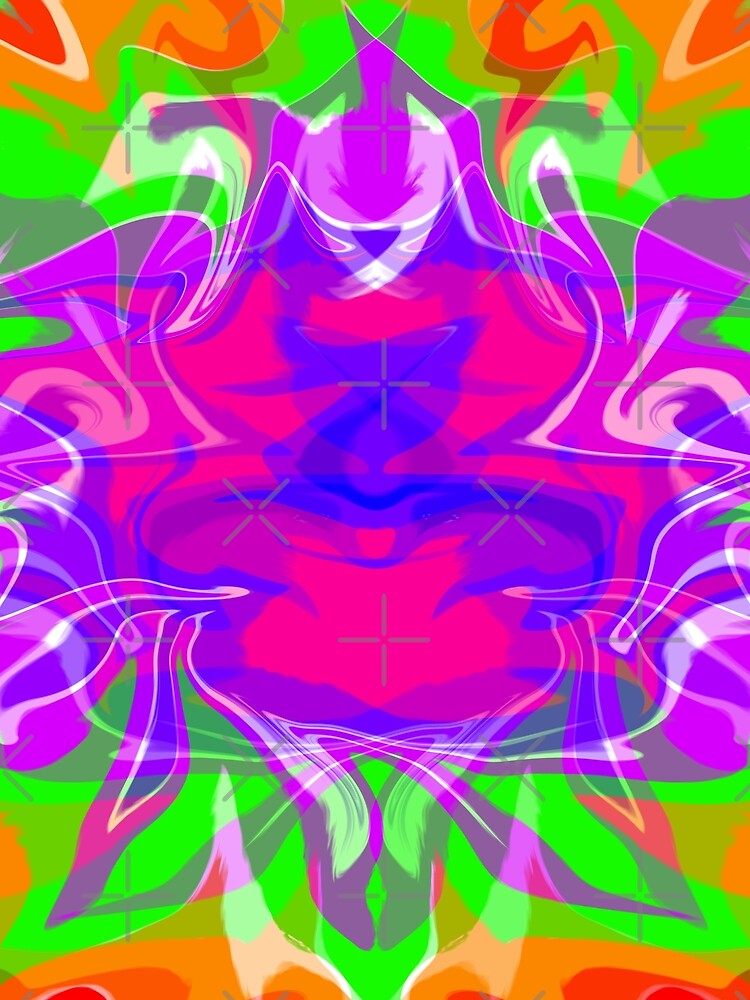 Thumbnail 3 of 3, Scarf, Colorful Exploding designed and sold by M3PicsStudio.