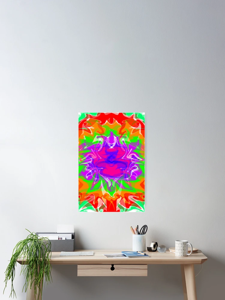 Thumbnail 2 of 3, Poster, Colorful Exploding designed and sold by M3PicsStudio.