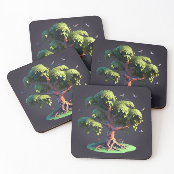 Item preview, Tree with birds designed and sold by doomwalker2010.