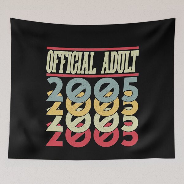Item preview, Vintage 2005 Official  Adult 18 Year Old Gifts 18th Birthday  designed and sold by YAHIA-14.