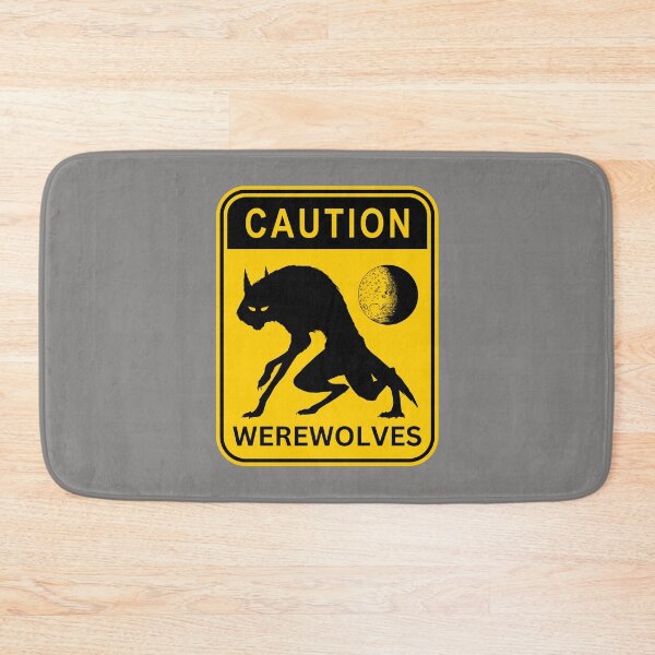 Item preview, Caution Werewolves designed and sold by AMERICANCHEEZ.