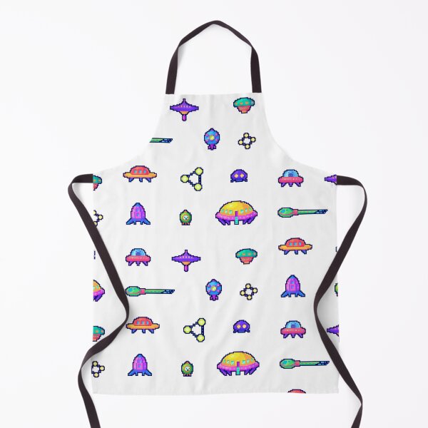 Item preview, Set of UFO in pixel art designed and sold by Anna Chernova.