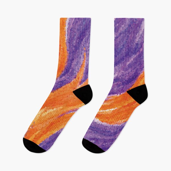 Item preview, Purple Amethyst Orange Flame designed and sold by Alexandria Levin.