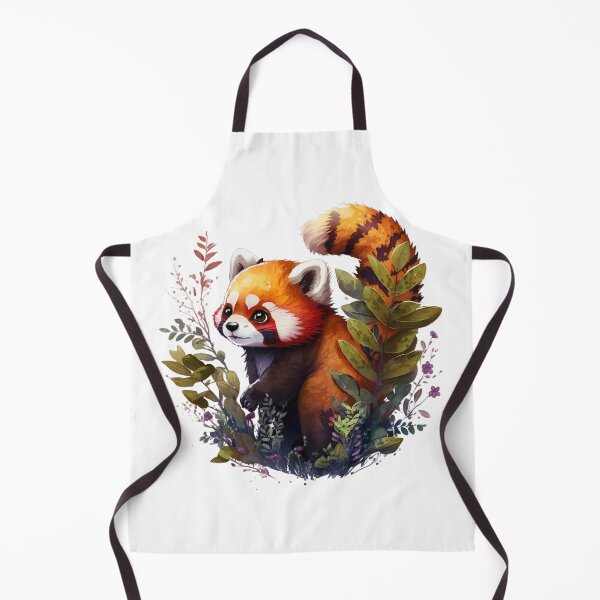 Item preview, Cute Red Panda designed and sold by 9livescanvas.