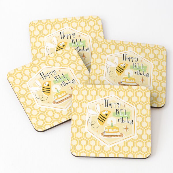Item preview, Happy Bee Birthday designed and sold by miavaldez.