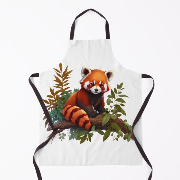 Item preview, Cute Red Panda designed and sold by 9livescanvas.