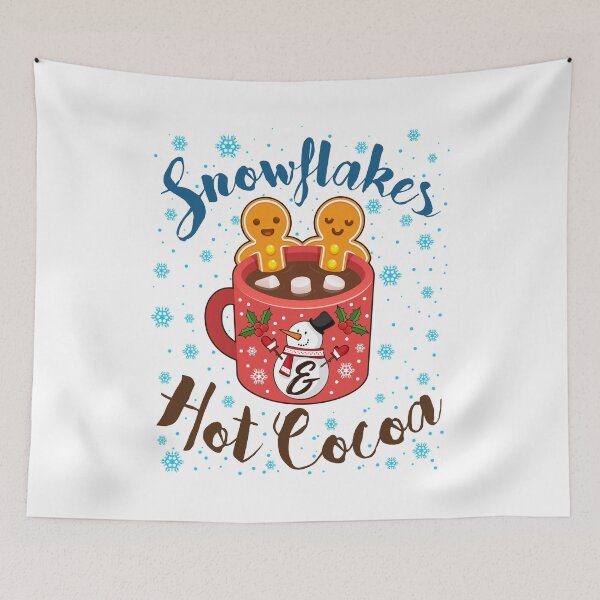 Item preview, Snowflakes And Hot Cocoa designed and sold by jaygo.