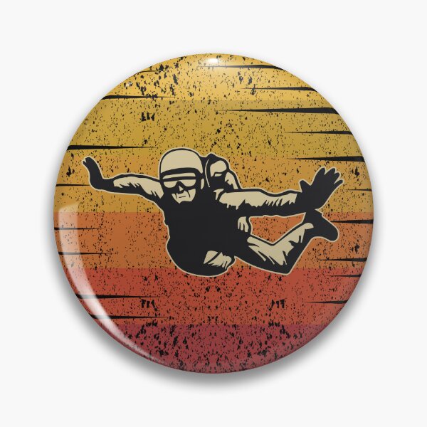 Item preview, Skydiving Skydive Skydiver Parachuting Retro Vintage designed and sold by TastefulTees.