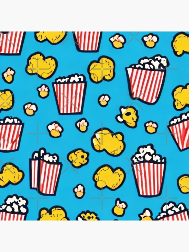 Disover Popcorn Frenzy - Popcorn Power! - Popcorn Party Premium Matte Vertical Poster