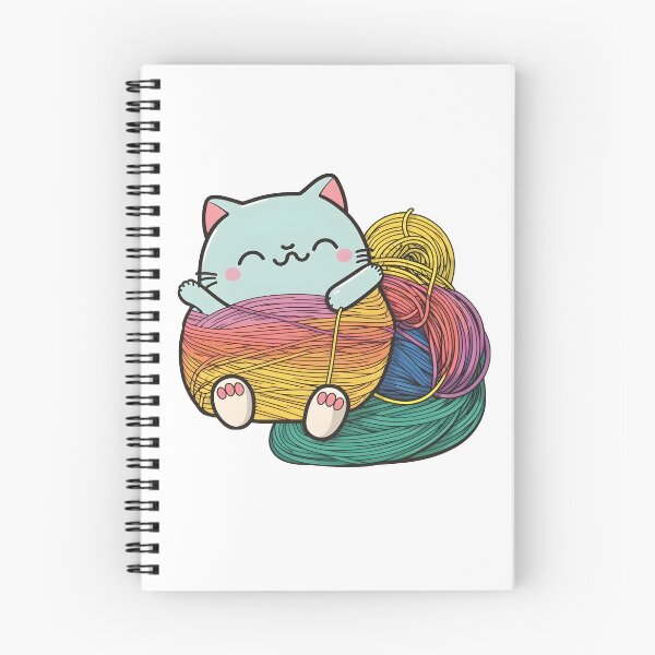 Item preview, cat playing with a ball of string designed and sold by CustomPrintHub.