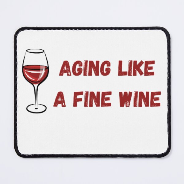 Item preview, Aging Like A Fine Wine Classic Throw Pillow designed and sold by funkyfreshfinds.