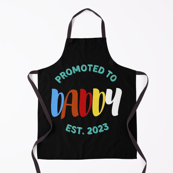 Item preview, Colorful Blue Promoted to Daddy Est 2023 Future Dad Announcement Gift for Father designed and sold by sinceanna.