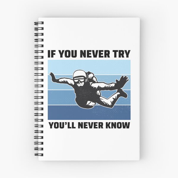 Item preview, Skydiving Skydive Skydiver Parachuting Motivational designed and sold by TastefulTees.