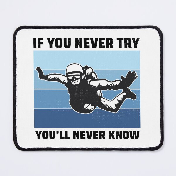 Item preview, Skydiving Skydive Skydiver Parachuting Motivational designed and sold by TastefulTees.