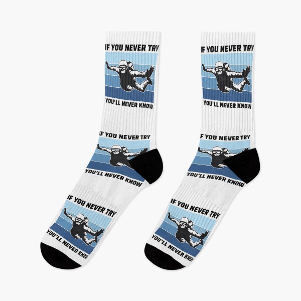 Item preview, Skydiving Skydive Skydiver Parachuting Motivational designed and sold by TastefulTees.