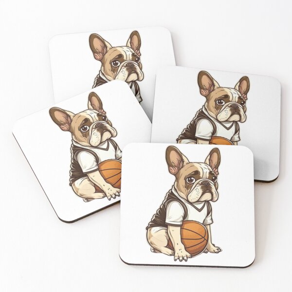 Item preview, Frenchie the Basketball Player French Bulldog designed and sold by PetsEnough.