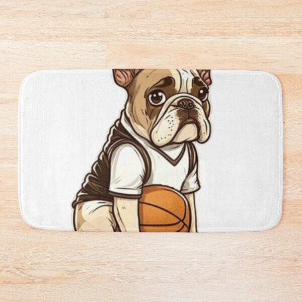 Item preview, Frenchie the Basketball Player French Bulldog designed and sold by PetsEnough.