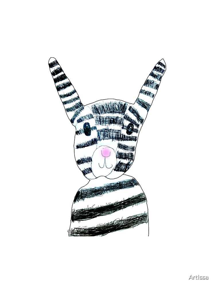 Thumbnail 7 of 7, Oversized T-Shirt, The Rabbit design designed and sold by ArtIssa.