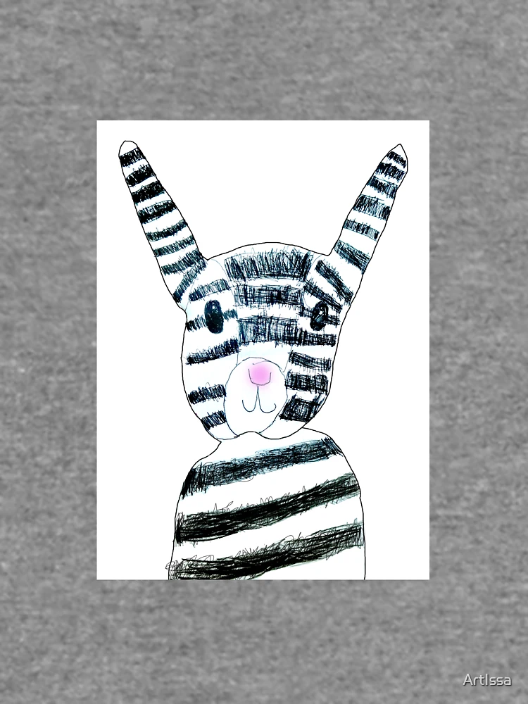 Thumbnail 6 of 6, Lightweight Sweatshirt, The Rabbit design designed and sold by ArtIssa.