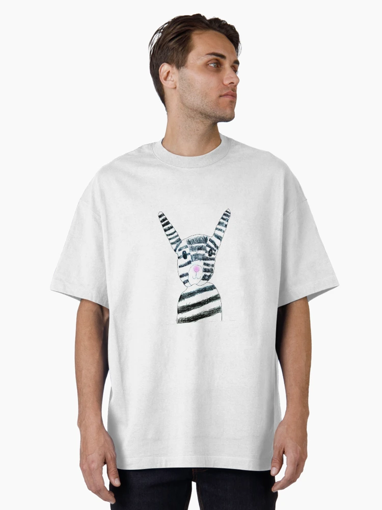 Thumbnail 2 of 7, Oversized T-Shirt, The Rabbit design designed and sold by ArtIssa.