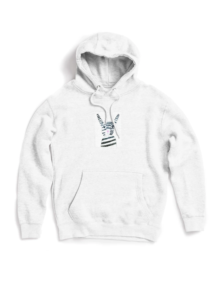Thumbnail 1 of 6, Pullover Hoodie, The Rabbit design designed and sold by ArtIssa.