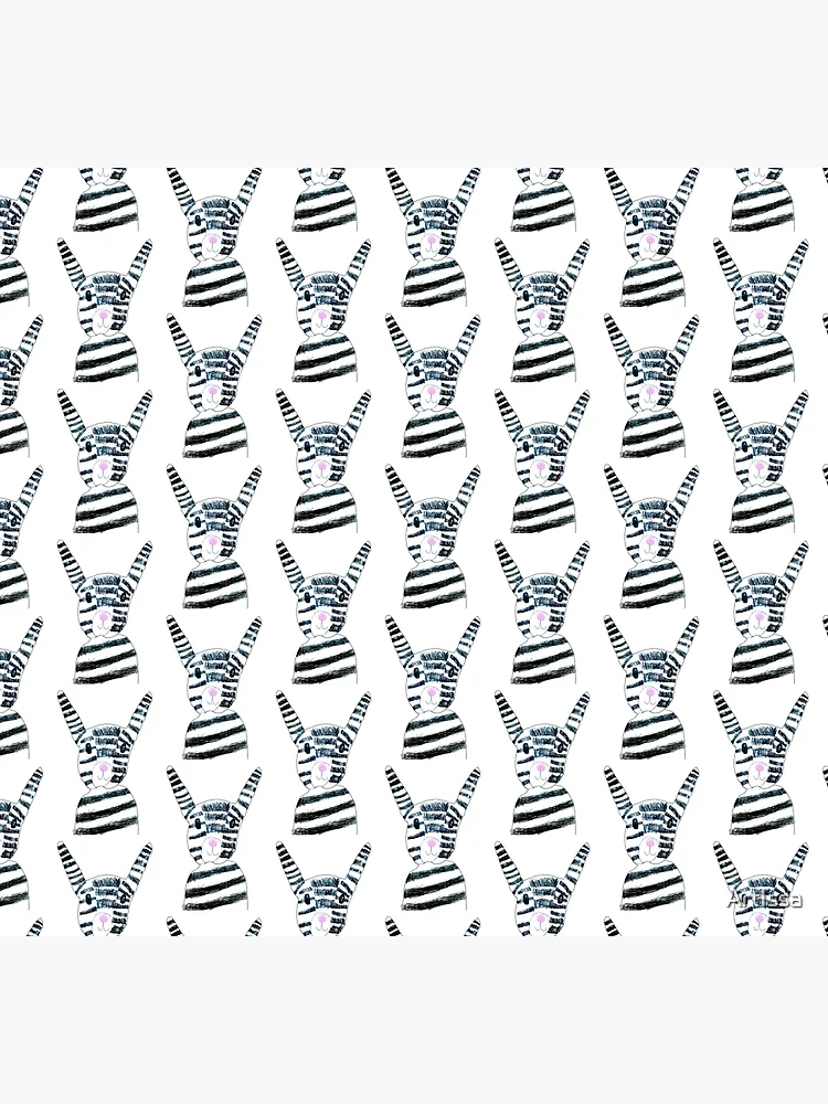 Thumbnail 5 of 5, Socks, The Rabbit design designed and sold by ArtIssa.