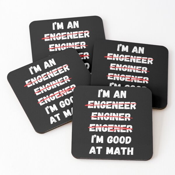 Item preview, Get a Laugh with Our 'Engeneer' Math Design! designed and sold by SimpliText.