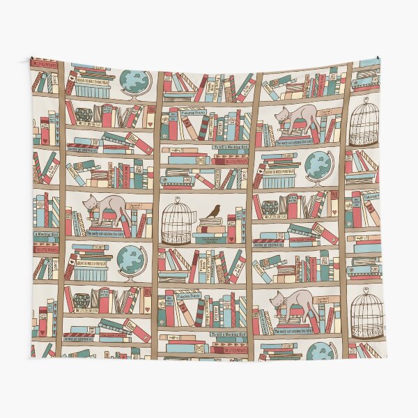 Bookshelf No.2 Tapestry