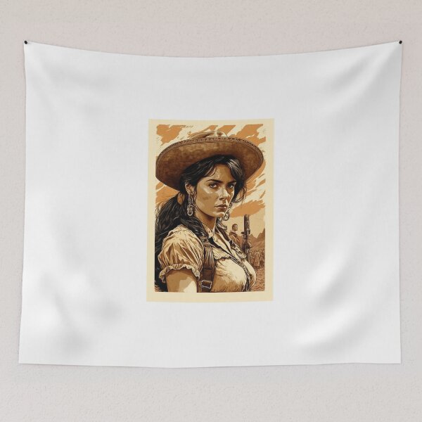 Item preview, Cowgirl - WILD WEST Collection designed and sold by RESToRAPTOR.