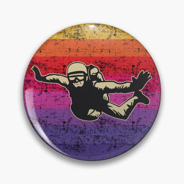 Item preview, Skydiving Skydive Skydiver Parachuting Retro Vintage designed and sold by TastefulTees.
