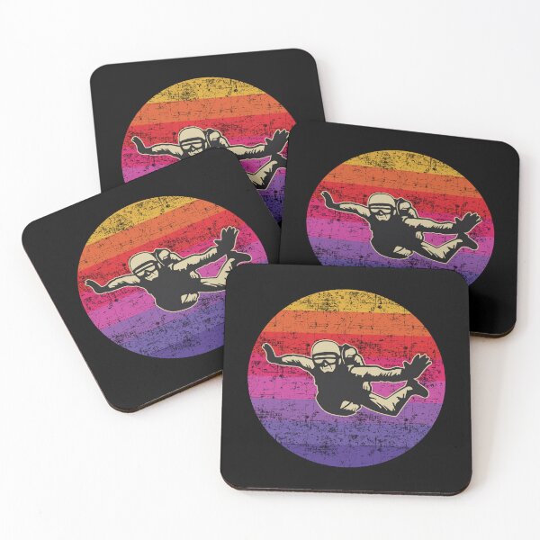 Item preview, Skydiving Skydive Skydiver Parachuting Retro Vintage designed and sold by TastefulTees.