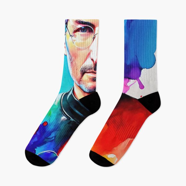 Item preview, Steve Jobs Portrait Wall Art Printable Poster Canvas Print Poster Classic Decor Watercolour Abstract Pop Art Painting designed and sold by William A. McCarthy.