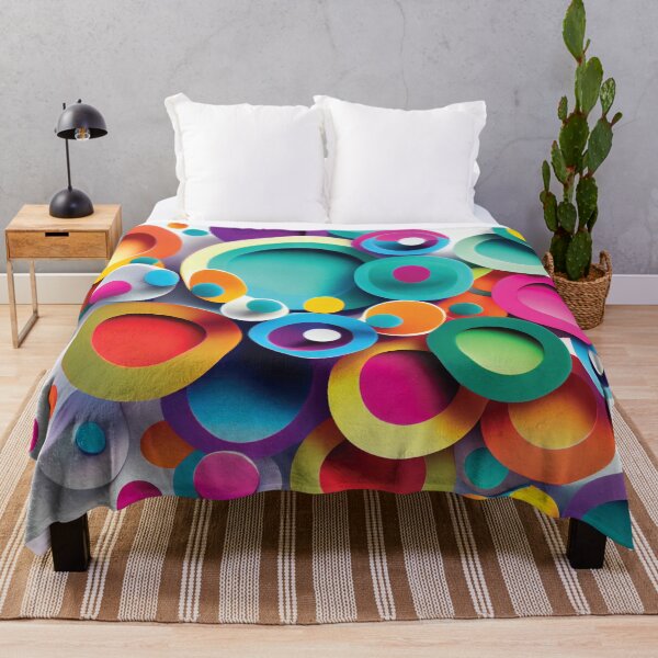 Item preview, Abstract multicoloured circles  designed and sold by DGtaLrtcom.