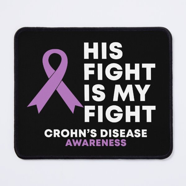 Item preview, In This Family Nobody Fights Alone Crohn's Disease Awareness designed and sold by Color-Sparkle.
