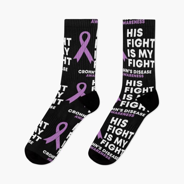 Item preview, In This Family Nobody Fights Alone Crohn's Disease Awareness designed and sold by Color-Sparkle.