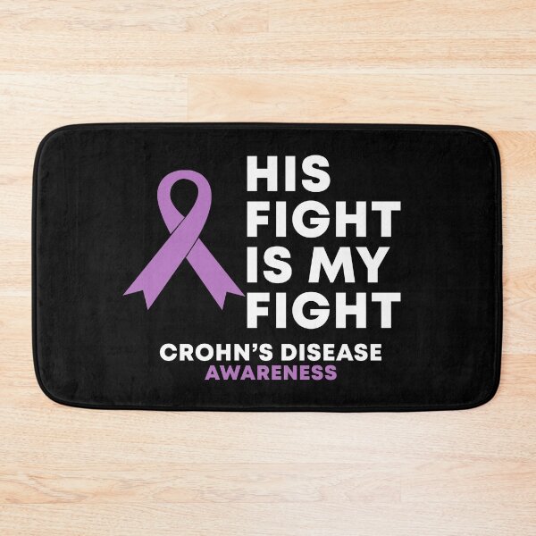 Item preview, In This Family Nobody Fights Alone Crohn's Disease Awareness designed and sold by Color-Sparkle.