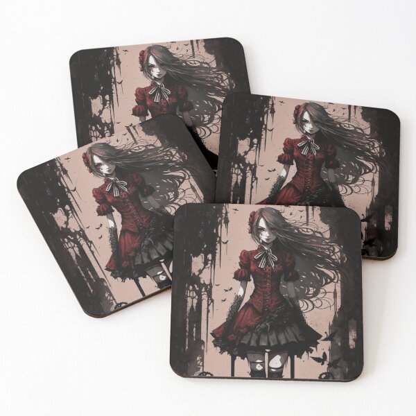 Item preview, Anime Goth Girl designed and sold by Nightarcade.
