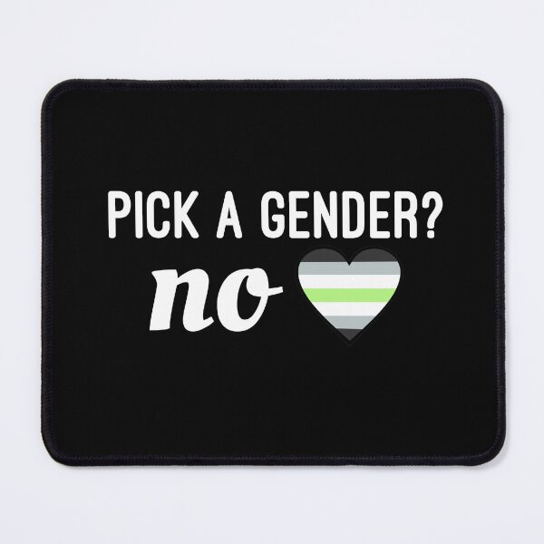 Item preview, Pick a gender? - Agender Flag designed and sold by meddlsome.