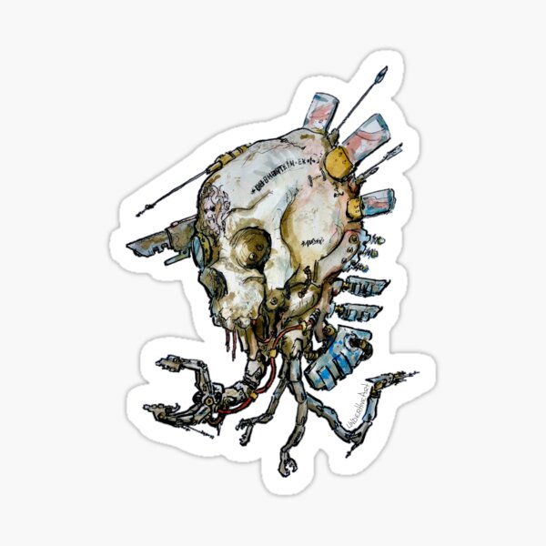 Sticker Voiture Skull - ZoneStickers