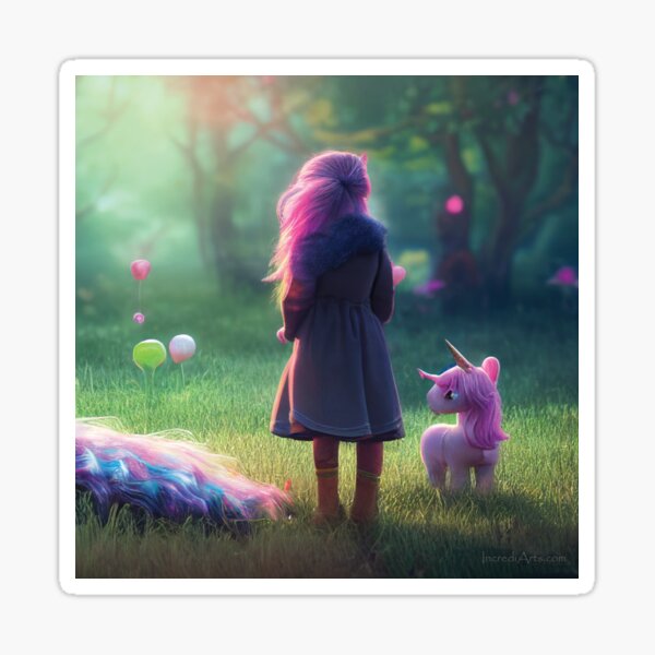 My Unicorn friend Sticker