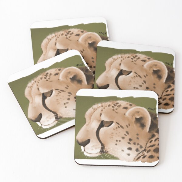 Item preview, cheetah study designed and sold by mawzzco.
