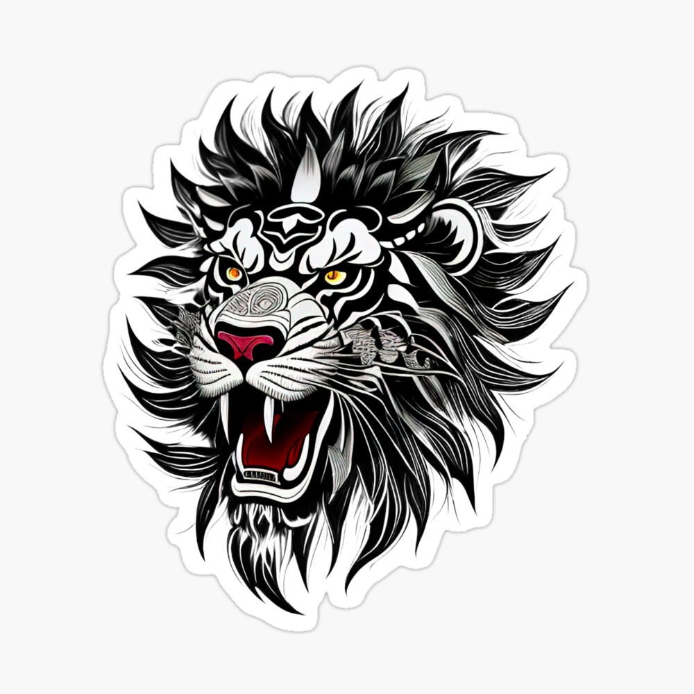 Buy Temporary Tattoowala Lion Tiger Eye Shivaji With Tiger Designs Pack of  4 Temporary Tattoo Sticker For Men and Woman Temporary body Tattoo (2x4  Inch) Online at Best Prices in India - JioMart.