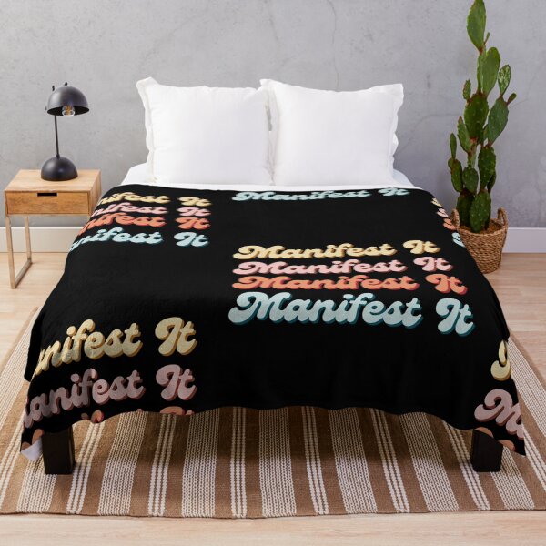 Item preview, Manifest It Retro Design designed and sold by ZingAndPep.