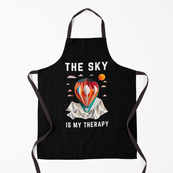 Item preview, The Sky Is My Therapy - Hot Air Balloon - The Cut-Out Collection designed and sold by FiveIntentions.