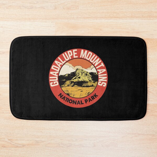 Item preview, Retro Guadalupe Mountains National Park designed and sold by HalpinDesign.