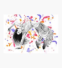 Breakdancer Photographic Print