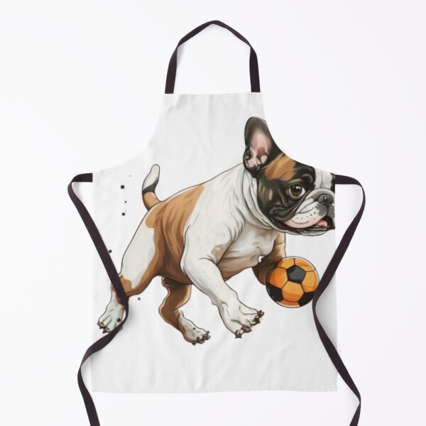 Item preview, Frenchie the Soccer Player French Bulldog designed and sold by PetsEnough.